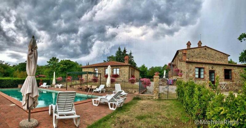 Agriturismo La Quercia Boccheggiano Kültér fotó