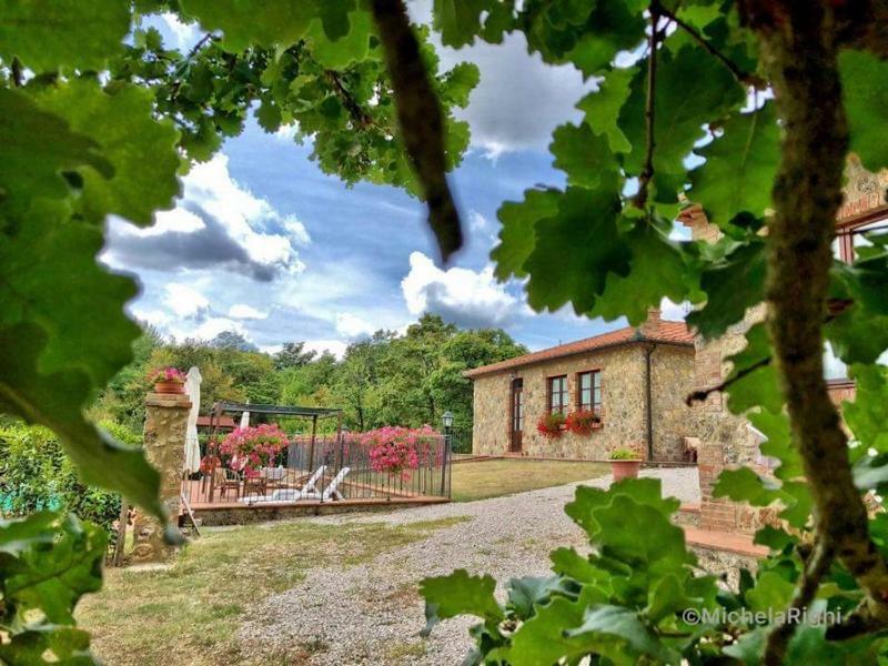 Agriturismo La Quercia Boccheggiano Kültér fotó