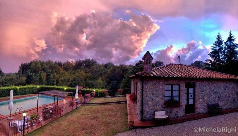 Agriturismo La Quercia Boccheggiano Kültér fotó